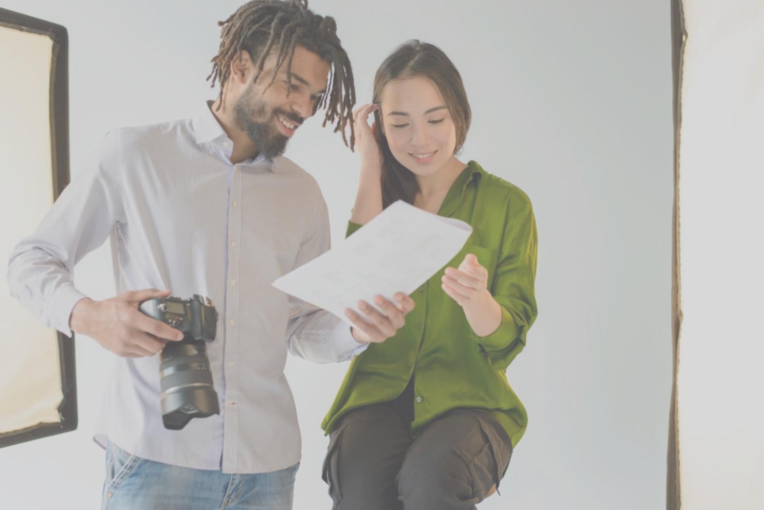 Data analysis and financial charts on computer screens